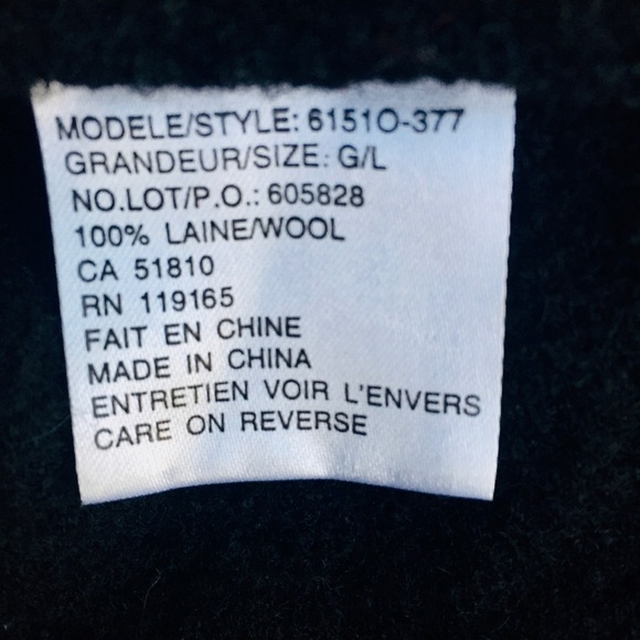 TRIBAL Boiled Wool Jacket Sz Large - Picture 8 of 8